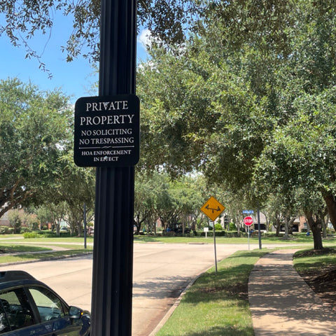 Aluminum Sign
