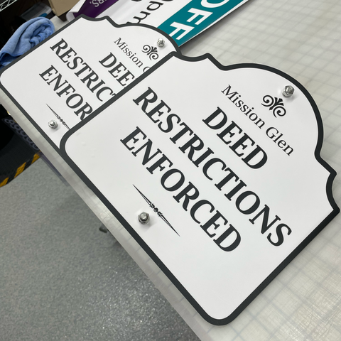 Aluminum Signs